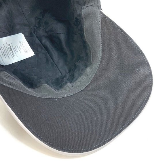 Dior 243C904I4511 Logo print hat cap baseball cap cotton Black main image 8